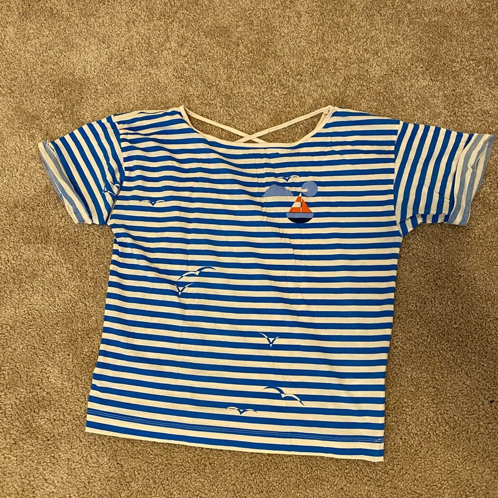 French connection striped shirt